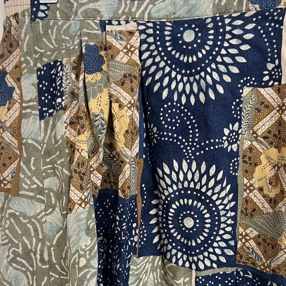 Patchwork Patterned Women's Skirt - image 4